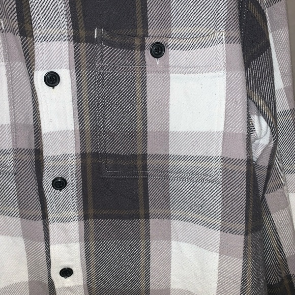 Old Navy Men's Size XL Regular  Fit Button Plaid Flannel Long Sleeve Shirt - Picture 4 of 6